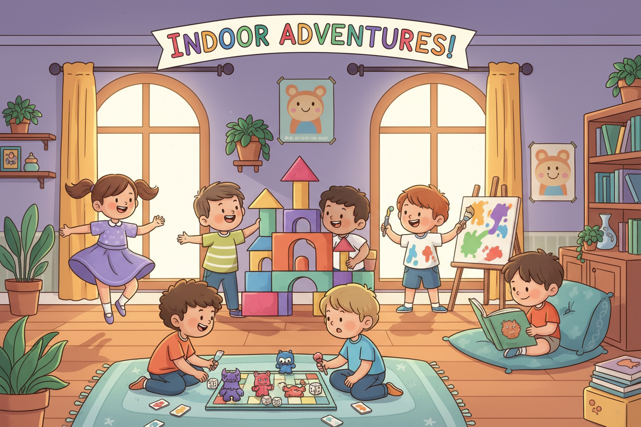 10 Fun Indoor Activities for Restless Kids